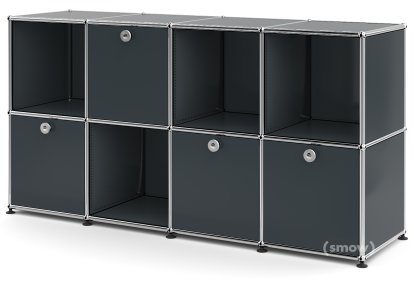 USM Haller Sideboard for Kids XL, Anthracite RAL 7016