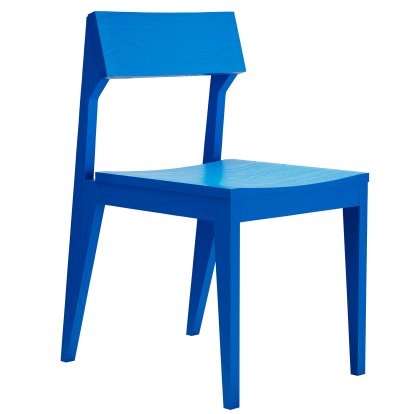 Schulz Chair, Berlin blue ash, Unupholstered