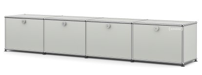 USM Haller Lowboard XL for Kids, Light grey RAL 7035