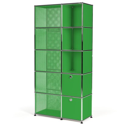 USM Haller wardrobe type 3, USM green