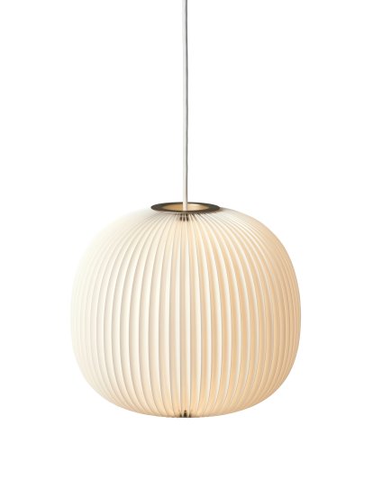 Lamella Pendant Lamp, 3: H 29 x Ø 33 cm, Golden