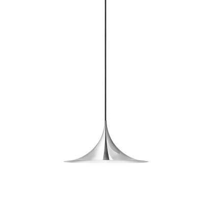 Semi Pendant Light, Ø 30 cm, Chrome