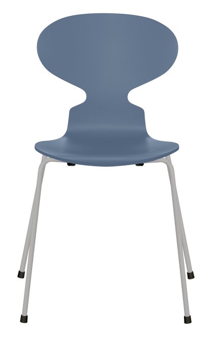 Ant Chair 3101, Lacquer, Dusk blue, Nine grey