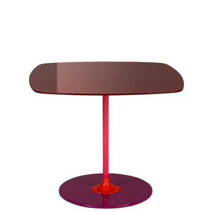 Thierry Side Table, 40 cm, Bordeaux