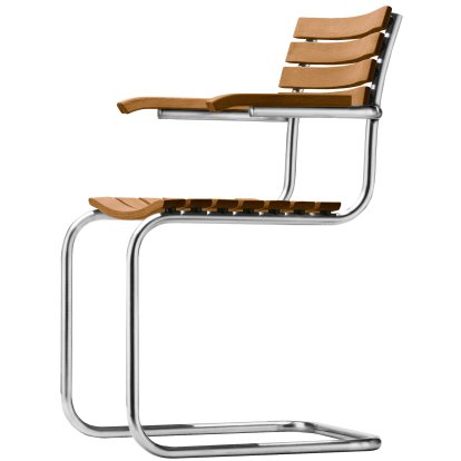 S 40 Outdoor Cantilever Chair, With armrests