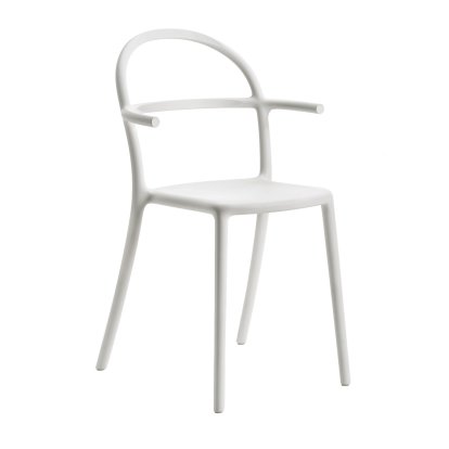 Generic C Chair, White