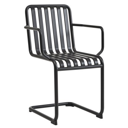 Palissade Cantilever Chair, Anthracite, With armrests