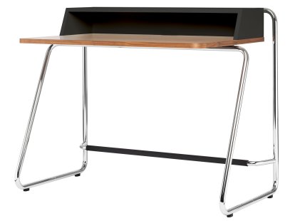 S 1200, Lacquered oak, MDF deep black varnish, Chrome-plated