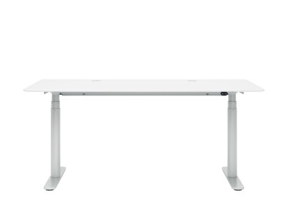 HiLow 2 Desk, 160 x 80 cm, Aluminium