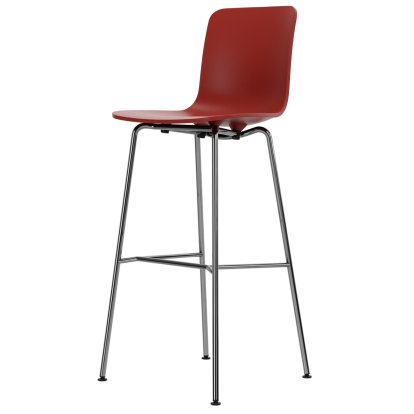 HAL RE Bar Stool, Brick RE, Bar version: 780mm, Chrome-plated