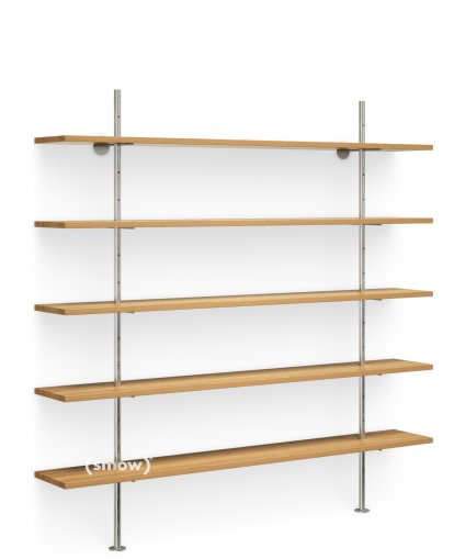 Regal Eiermann, Solid oak, 200 cm, 200 cm