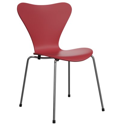 Series 7 Chair Verner Panton 100 Edition, Red
