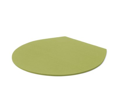 Seat Pad for Ant Chair, Without upholstery, Light olive