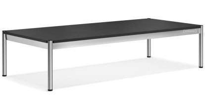 USM Haller Coffee Table, 150 x 75 cm, Fenix, Nero - Black