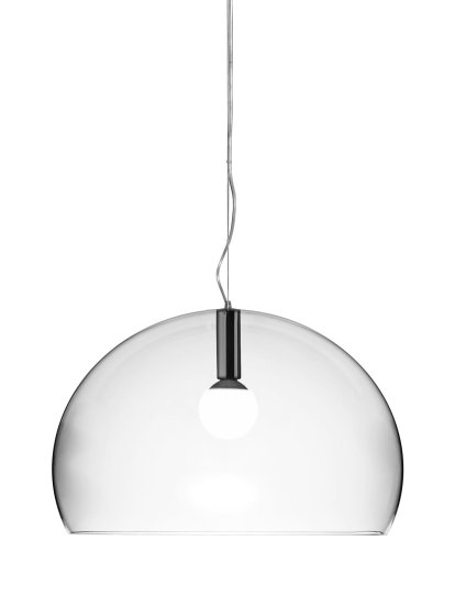 Big FL/Y Pendant Lamp, Transparent, Transparent
