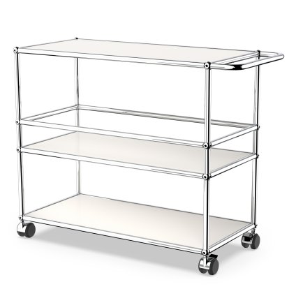 USM Haller Bar Trolley Type 3, Pure white RAL 9010