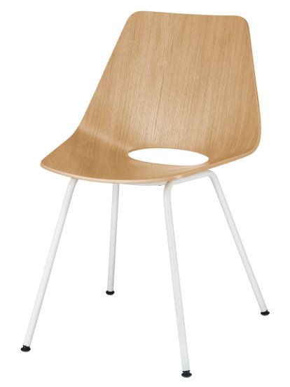 S 661, Clear lacquered oak, Pure White (RAL 9010)