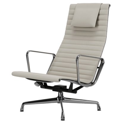 Aluminium Group EA 124, Chrome-plated, Leather (Standard), Snow