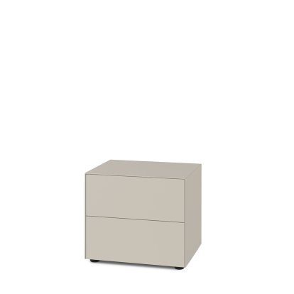 Nex Pur Box 2.0 with Drawers, 48 cm, H 50 cm (2 drawers) x B 60 cm, Silk