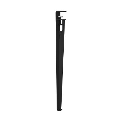 Tiptoe Table Leg, 75 cm, Graphite black