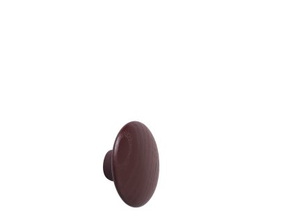 The Dots Hook, XS (6,5 cm), Burgundy