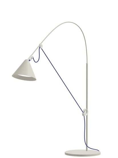 Ayno S Table Lamp, Silk grey, Ultramarine, 2700 K