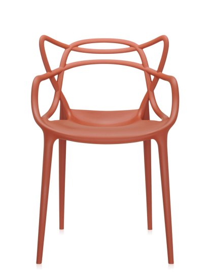 Masters Chair, Rust-orange