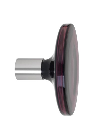 Bulb Wall Hooks, Medium: Ø 12 cm, Dark Violet