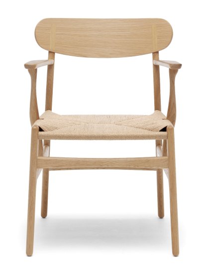 CH26 Dining Chair, Soaped oak, Natural