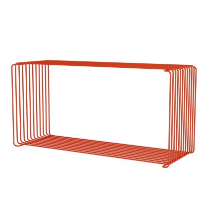 Panton Wire Extended Shelf, 26 cm, Rosehip