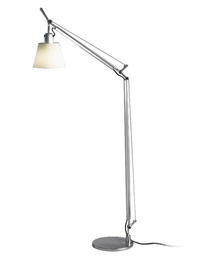 Tolomeo Basculante Floor lamp, Pergament