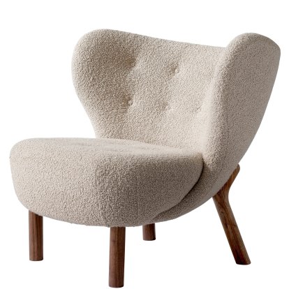 Little Petra VB1 Armchair, Karakorum, Oiled Walnut