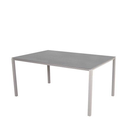 Pure Table, 150 cm x 90 cm, Basalt, Sand