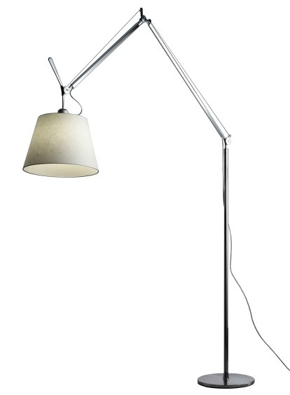 Tolomeo Mega Terra Floor Lamp, Pergament nature, 42 cm