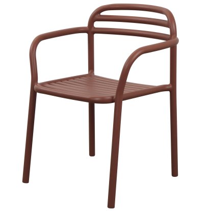 Bliss Armchair, Desert red