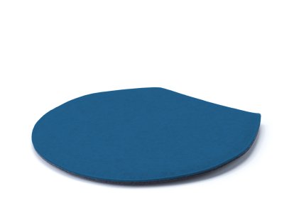 Seat Pad for Ant Chair, With upholstery, Petrol