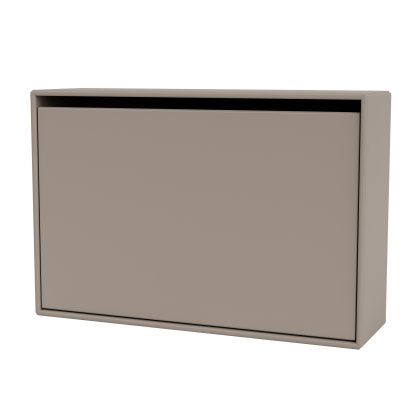 Hide Shoe Rack, Truffle