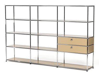 USM Haller Living Room Shelf XL Type 2, USM beige