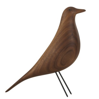 Eames House Bird , Dark walnut, oiled