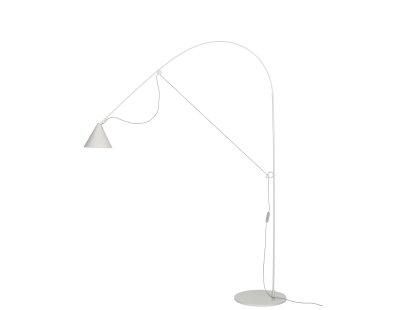 Ayno L Floor Lamp, Silk grey, Grey, 3000 K