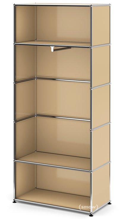 USM Haller Clothes Rack M with Rail, Model 1, USM beige