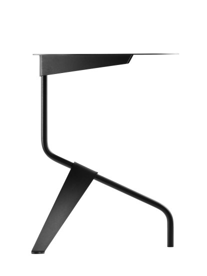 K5 Side Table, K5B: Ø 40 x H 52 cm, Black