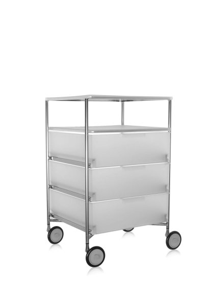 Mobil Container, 3 Drawers - 1 Compartment, Opal, Ice