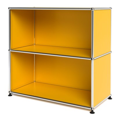 USM Haller Sideboard M, Customizable, Golden yellow RAL 1004, Open, Open
