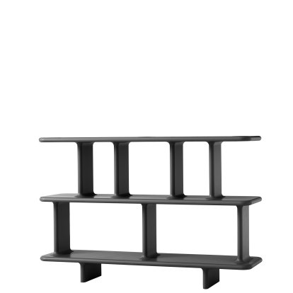 Archivo JH43 / JH44 / JH45 Shelf, Black grey, H 92 cm