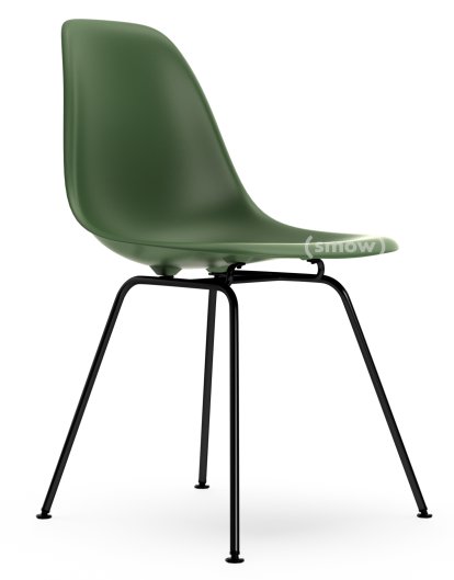 Eames Plastic Side Chair DSX, Forest, Without upholstery, Without upholstery, Standard version - 43 cm, Coated basic dark