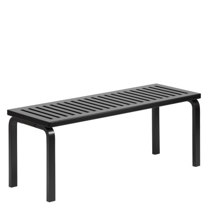 Bench 153, Black varnish, Width 1125 mm