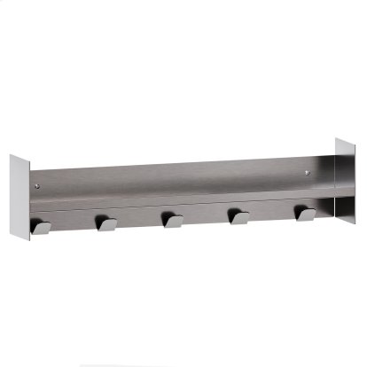 Pli Wall Shelf Slim Core Edition, 60 cm, With hooks