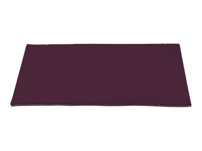 Seat Pad for Ulmer Hocker, With upholstery, Aubergine