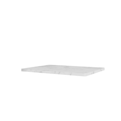 Panton Wire Top Panel, Einzeln mittel (H 1,2 x B 34,8 x T 25,7 cm), Marble white